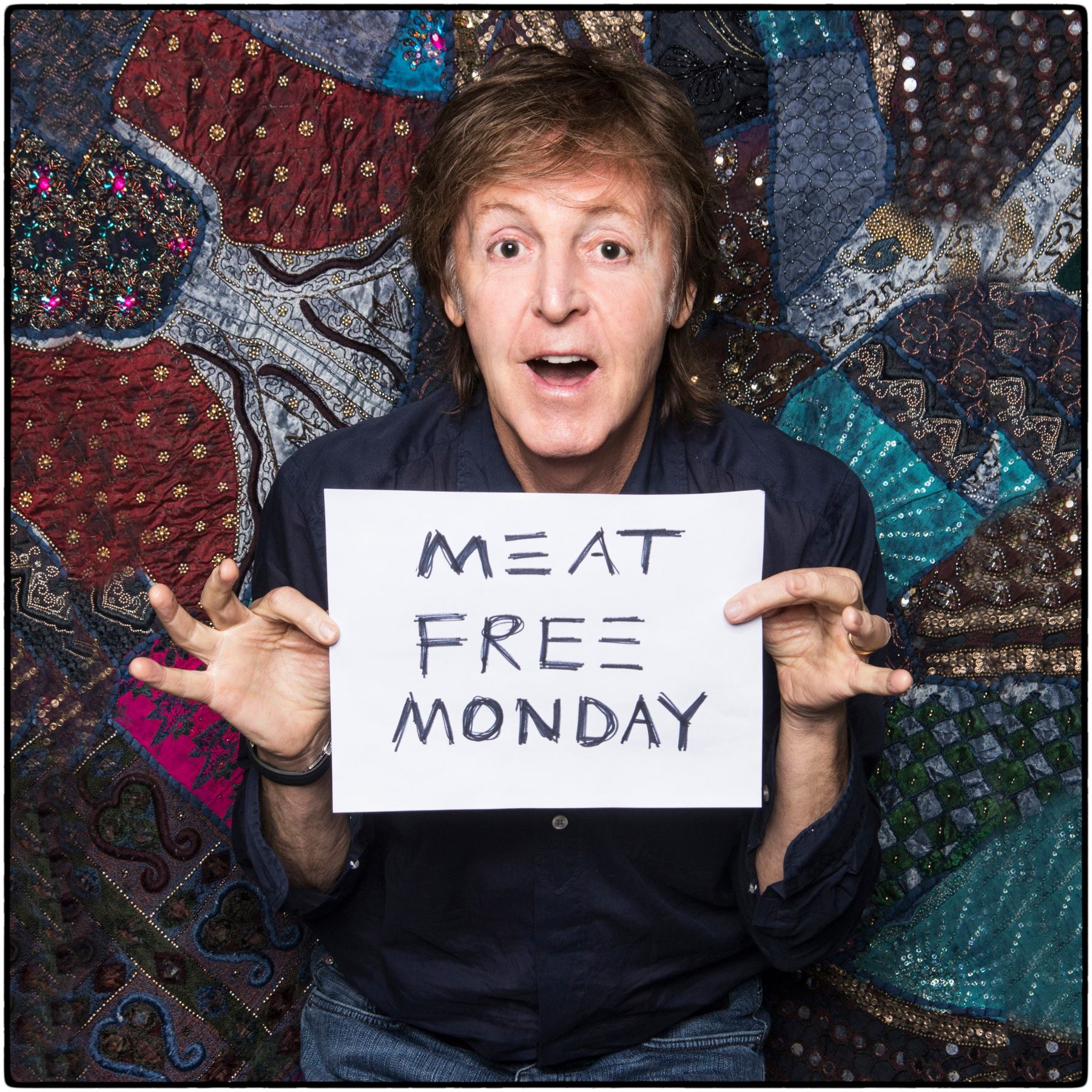 Paul McCartney Meat Free Monday MJ Kim